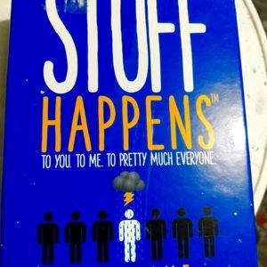 Stuff Happens To You To Me To Pretty Much Everyone Card Game Brand New